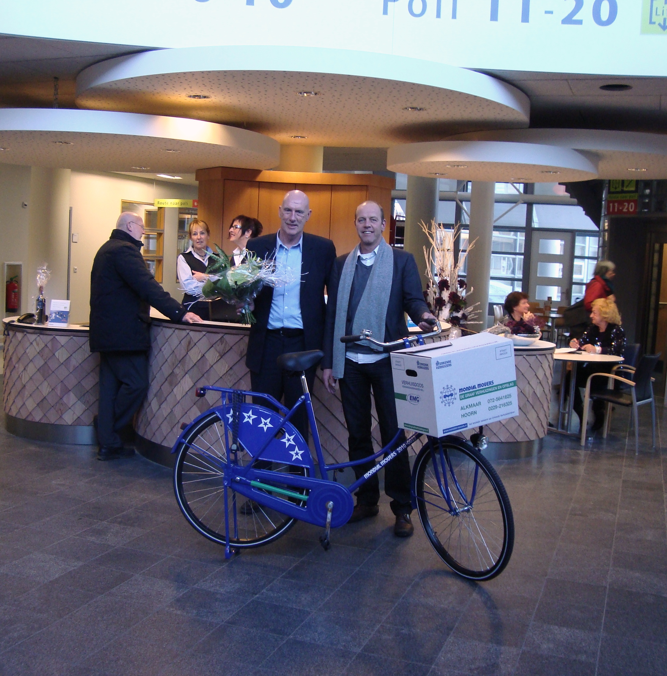 Westfriesgasthuis en de Mondial verhuis fiets